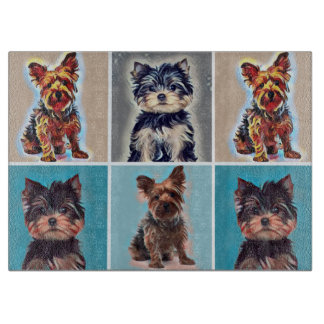 Yorkie Yorkshire Terrier Snijplank