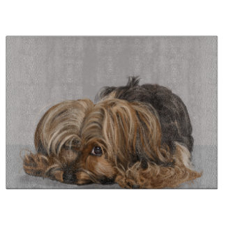 Yorkie, Yorkshire Terrier Snijplank