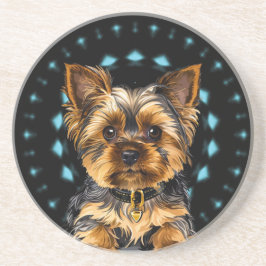 Yorkie Zandsteen Onderzetter