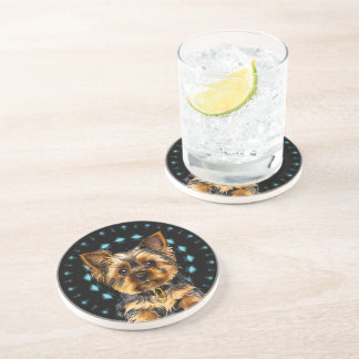 Yorkie Zandsteen Onderzetter