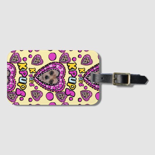 YORKIES BAGAGELABEL (Voorkant (horizontaal))