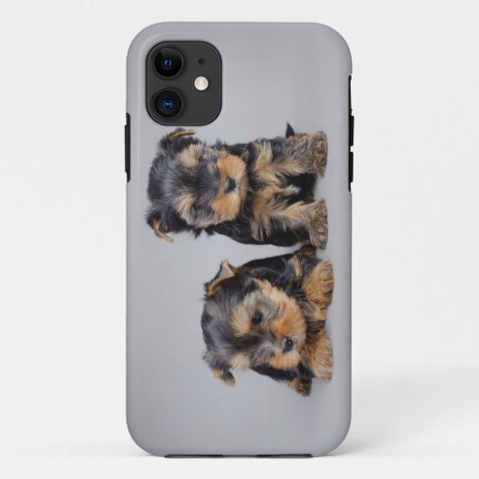 Yorkies Case-Mate iPhone Case (Achterkant)