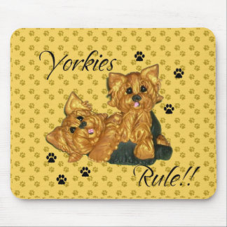Yorkies regel!! Computer Muismat