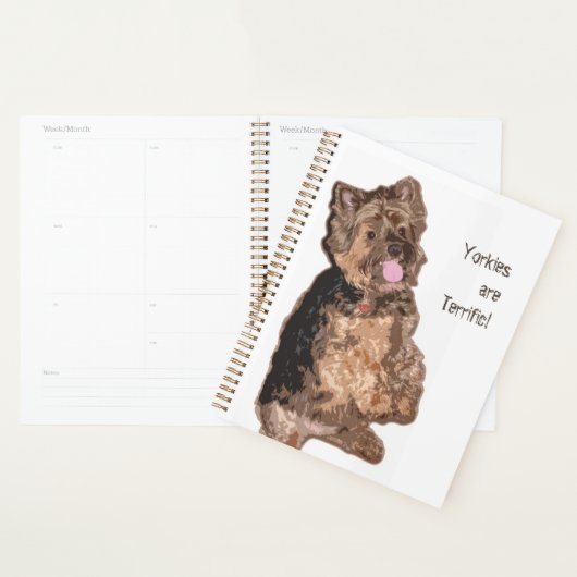 Yorkies zijn geweldig! Planner (Display)