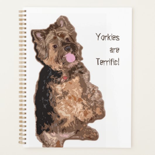 Yorkies zijn geweldig! Planner (Voorkant)