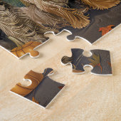 Yorkipoo Halloween Spooky Legpuzzel (Zijkant)