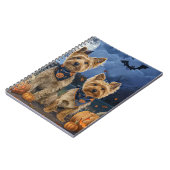 Yorkipoo Halloween Spooky Notitieboek (Linkerzijde)
