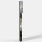 Yorkipoo Hond in Sneeuw Kerstmis Case-Mate iPhone Case (Achterkant / Rechts)