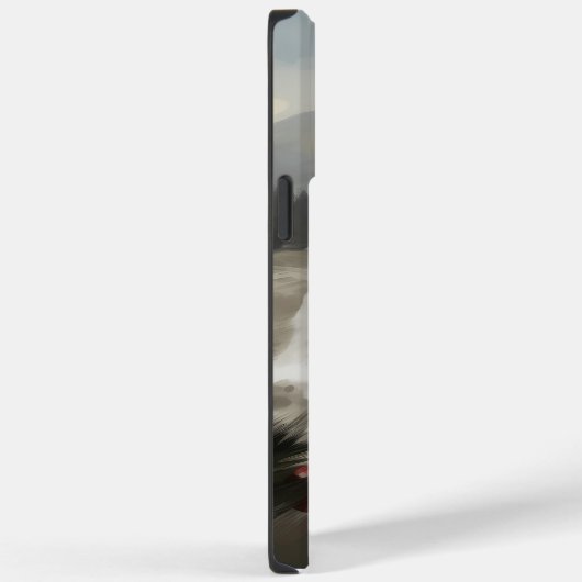 Yorkipoo Hond in Sneeuw Kerstmis Case-Mate iPhone Case (Achterkant / Rechts)