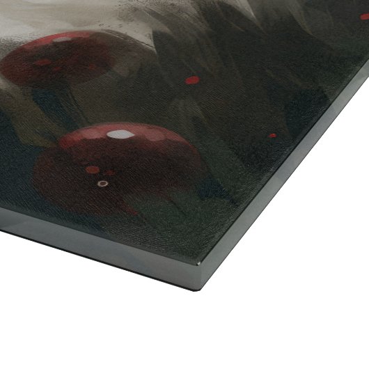 Yorkipoo Hond in Sneeuw Kerstmis Snijplank (Hoek)