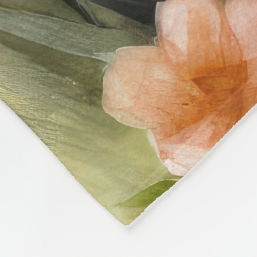 Yorkipoo Hond Met Paaseieren Vakantie Fleece Deken (Hoek)