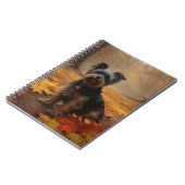 Yorkipoo in de herfst laat Herfst inspireren Notitieboek (Linkerzijde)