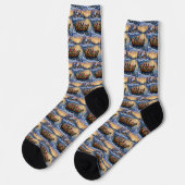 Yorkipoo Kerstboot Vakantie Sokken (Links)