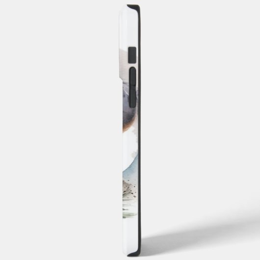 Yorkipoo Kerstkrans feestelijke pup Case-Mate iPhone Case (Achterkant / Links)