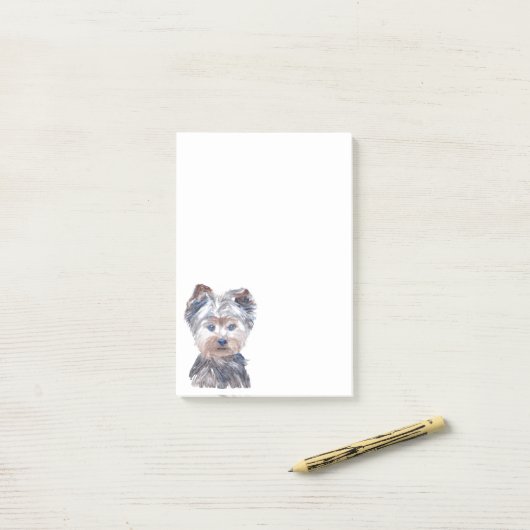 Yorkipoo Post-it® Notes (Op bureau)