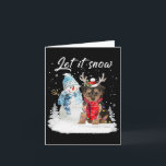 Yorkipoo Santa Dog Christmas Snowman Xmas Pajama 1 Kaart<br><div class="desc">Yorkipoo Santa Dog Christmas Snowman Xmas Pajama 1</div>