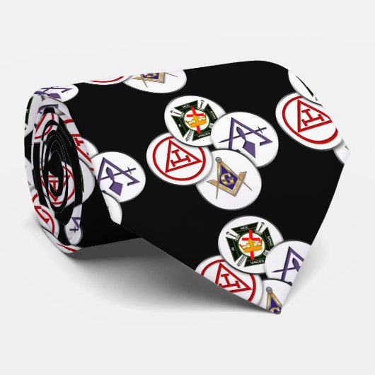 Yorkrite mason stropdas (Opgerold)