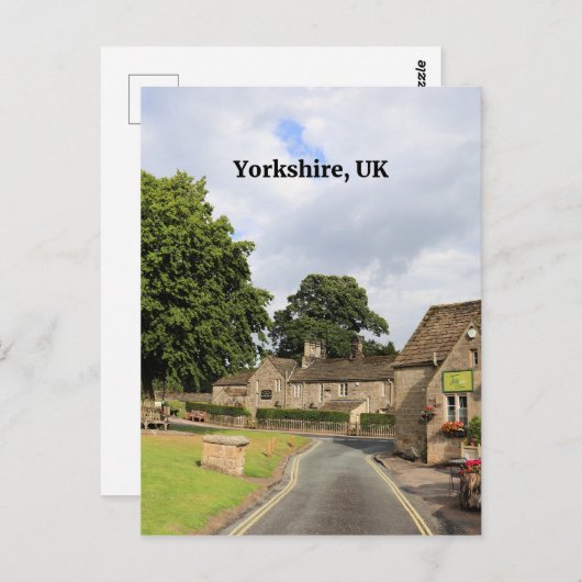 Yorkshire Briefkaart (Voorkant / Achterkant)