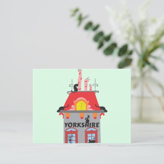 Yorkshire Briefkaart (Staand voorkant)