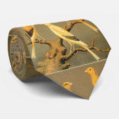 YORKSHIRE CANARIES STROPDAS (Opgerold)