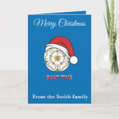 Yorkshire Christmas Baat Time Kaart (Voorkant)