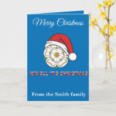 Yorkshire Christmas Kin Ell Its Christmas Kaart (Gele Bloem)