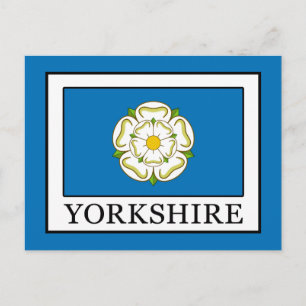 Yorkshire County England Briefkaart