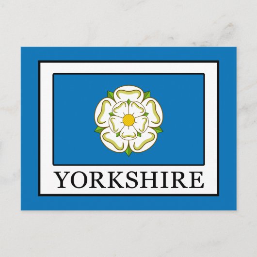 Yorkshire County England Briefkaart (Voorkant)