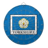 Yorkshire County England Dartbord (Voorkant)