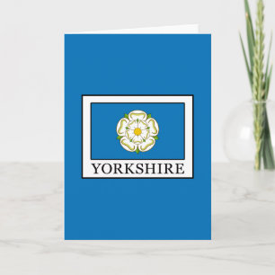 Yorkshire County England Kaart