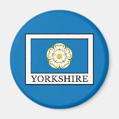 Yorkshire County England Magneet (Voorkant)