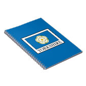 Yorkshire County England Notitieboek (Rechterzijde)