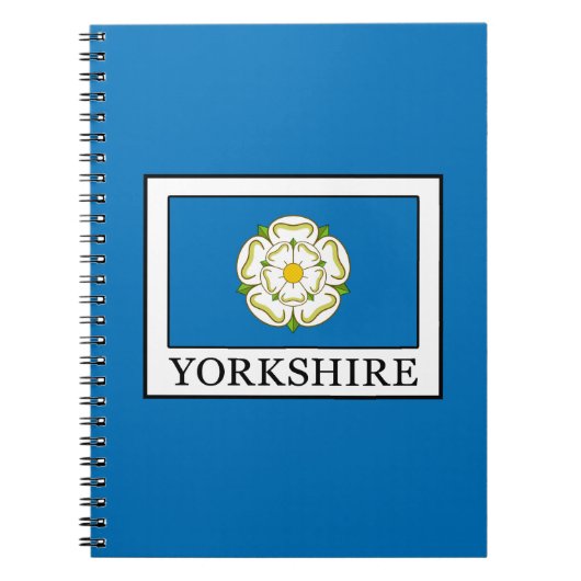 Yorkshire County England Notitieboek (Voorkant)