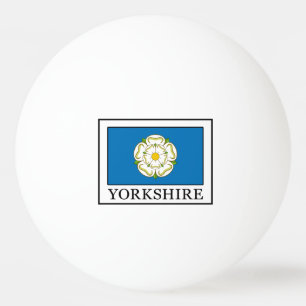 Yorkshire County England Pingpongbal