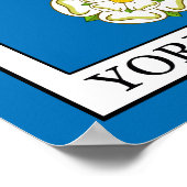 Yorkshire County England Poster (Hoek)