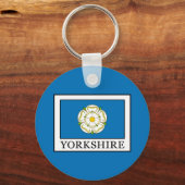 Yorkshire County England Sleutelhanger (Voorkant)