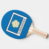 Yorkshire County England Tafeltennisbatje (Zijkant)