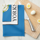 Yorkshire County England Theedoek (Quarter Fold)