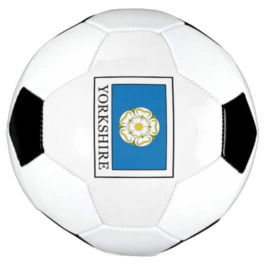 Yorkshire County England Voetbal (Gedraaid)