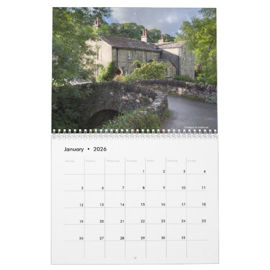 Yorkshire Dales Kalender (Jan 2026)
