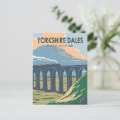 Yorkshire Dales National Park England  Briefkaart (Staand voorkant)