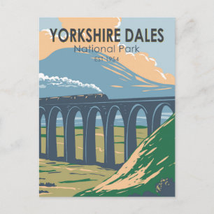 Yorkshire Dales National Park England  Briefkaart