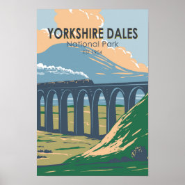 Yorkshire Dales National Park England  Poster