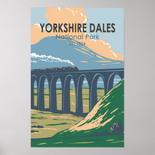 Yorkshire Dales National Park England Poster