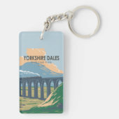 Yorkshire Dales National Park England  Sleutelhanger (achterkant)