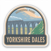 Yorkshire Dales National Park England  Sticker (Voorkant)