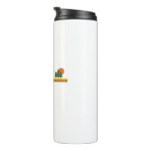 Yorkshire Dales National Park Pine Trees Sun Thermosbeker (Geroteerd rechts)