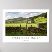 Yorkshire Dales Railway Poster (Voorkant)