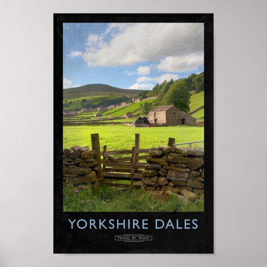 Yorkshire Dales Railway Poster (Voorkant)