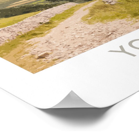 Yorkshire Dales Railway Poster (Hoek)